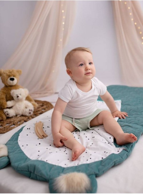 Kinder Hop Dream Catcher Light sleeping bag Leaves Ocean Green - 145x70 cm