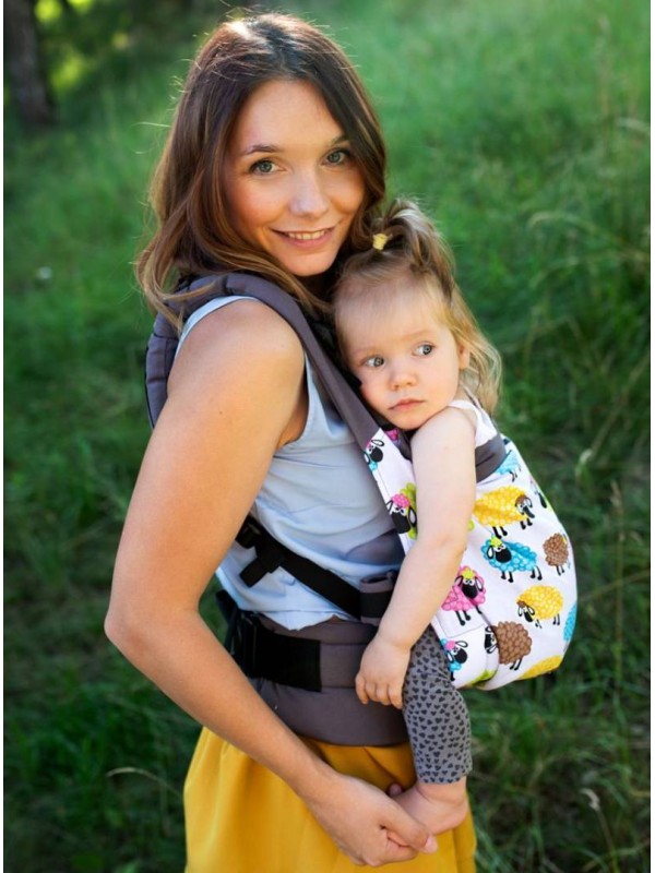 Adjustable Baby Carrier Grow Up: Sheep