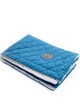 Blanket Diamond Deep Blue - 100% cotton