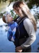 Adjustable Baby Carrier Grow Up: Big Blue Triangles
