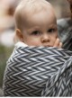 Chusta do noszenia dzieci HERRINGBONE MONO - 100% Bawełna, splot żakardowy