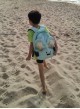 Kinder Hop Triangles Aquamarine Travel Bear Children's Backpack