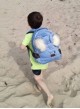 Kinder Hop Triangles Jeans Travel Bear Children's Backpack