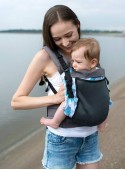 Adjustable Baby Carrier Grow Up Air: Little Turquoise Triangles