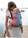Nosidełko regulowane Grow Up Wrap: Little Hearts Rainbow