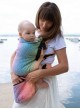 Adjustable Baby Carrier Grow Up Wrap: Little Hearts Rainbow